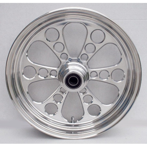 PartzBiz HD: 4401734-Ultima 37-604 Kool Kat 16"x3.5" Polished CNC Front Motorcycle Wheel Single Rotor custom billet upgrade rim harley davidson bilke chopper best aftermarket PartzBiz HD: 4401734-Ultima 37-604 Kool Kat 16"x3.5" Polished CNC Front Motorcycle Wheel Single Rotor custom billet upgrade rim harley davidson bilke chopper best aftermarket