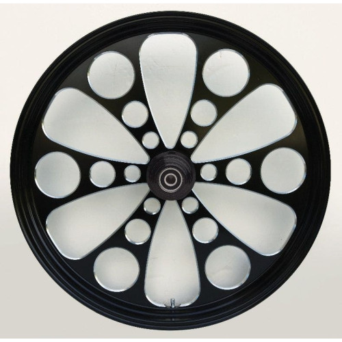PartzBiz HD: 4401718-Ultima 37-643 Kool Kat 23x3.5" Black Cut CNC Front Motorcycle Wheel Dual Rotor custom billet upgrade rim harley davidson bilke chopper best aftermarket PartzBiz HD: 4401718-Ultima 37-643 Kool Kat 23x3.5" Black Cut CNC Front Motorcycle Wheel Dual Rotor custom billet upgrade rim harley davidson bilke chopper best aftermarket