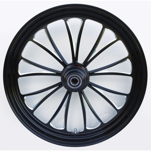 PartzBiz HD: 4401692-Ultima 37-666 Black Manhattan Aluminum Front Wheel 21"x3.5" Single Rotor PartzBiz HD: 4401692-Ultima 37-666 Black Manhattan Aluminum Front Wheel 21"x3.5" Single Rotor
