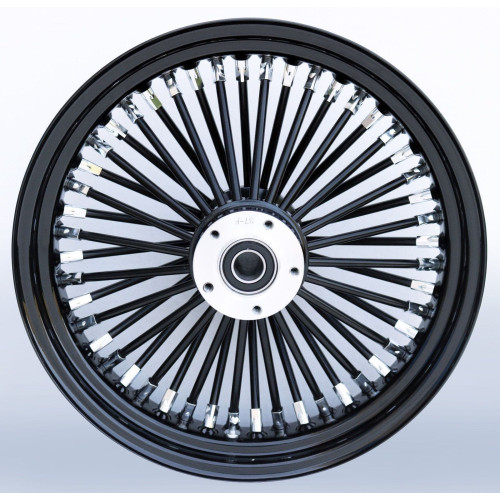 PartzBiz HD: 4401666-Ultima 37-729 Black Fat King 48 Spoke Rear Wheel 18"x5.5" Custom Harley PartzBiz HD: 4401666-Ultima 37-729 Black Fat King 48 Spoke Rear Wheel 18"x5.5" Custom Harley