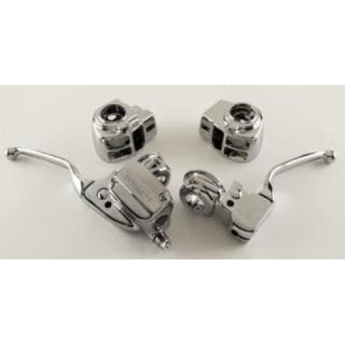 PartzBiz HD: 4401660-ชุดควบคุมแฮนด์ Ultima 47-703 Chrome 15mm Bore MC 08-13 Harley FL Touring | สวิตช์ปุ่ม 47-703 ครอบคันคลัตช์เบรก PartzBiz HD: 4401660-ชุดควบคุมแฮนด์ Ultima 47-703 Chrome 15mm Bore MC 08-13 Harley FL Touring | สวิตช์ปุ่ม 47-703 ครอบคันคลัตช์เบรก