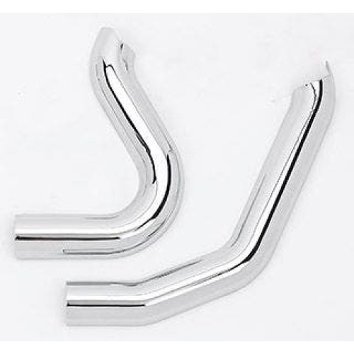PartzBiz HD: 4401641-Ultima 60-312 Chrome Two Piece Heatshield Kits for Big Growl Exhaust Pipes PartzBiz HD: 4401641-Ultima 60-312 Chrome Two Piece Heatshield Kits for Big Growl Exhaust Pipes