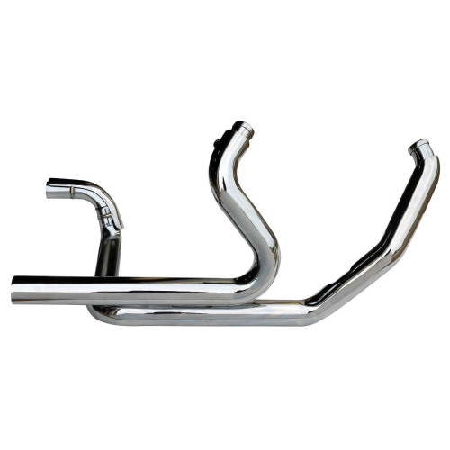 PartzBiz HD: 4401608-Ultima 60-372 Chrome True Dual Performance Headers Head Pipes 95-08 Harley FLH/T Touring Bagger Dresser FLH FLT