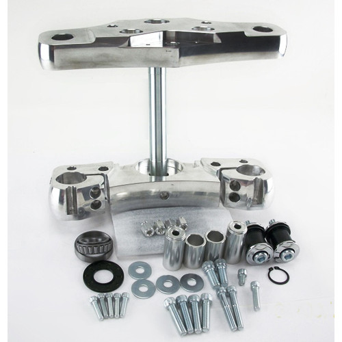 PartzBiz HD: 4401592-Ultima 6° Degree Raked Triple Trees 21" & 23” Wheel Harley Touring Bagger 29-105 custom performance upgrade replacement best motorcycle bike chopper bagger electra road street glide PartzBiz HD: 4401592-Ultima 6° Degree Raked Triple Trees 21" & 23” Wheel Harley Touring Bagger 29-105 custom performance upgrade replacement best motorcycle bike chopper bagger electra road street glide