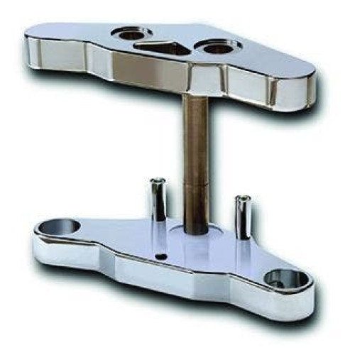 PartzBiz HD: 4401593-Ultima Smooth Blind Chrome Billet Triple Trees Harley Softail FXST 41MM 5 Degree 29-87 custom performance upgrade replacement best motorcycle bike chopper bagger electra road street glide PartzBiz HD: 4401593-Ultima Smooth Blind Chrome Billet Triple Trees Harley Softail FXST 41MM 5 Degree 29-87 custom performance upgrade replacement best motorcycle bike chopper bagger electra road street glide