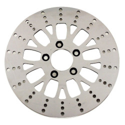 PartzBiz HD MW90-951 - Ultima 90-951 Polished 11.5" Manhattan Rear Motorcycle Brake Rotor Harley 84-Up custom performance upgrade replacement best motorcycle bike chopper bagger disc brakes PartzBiz HD MW90-951 - Ultima 90-951 Polished 11.5" Manhattan Rear Motorcycle Brake Rotor Harley 84-Up custom performance upgrade replacement best motorcycle bike chopper bagger disc brakes