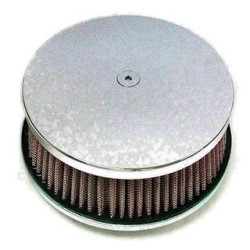 PartzBiz HD MW12-205 - Ultima 12-205 Chrome Classic Smooth Cover Air Cleaner Filter Kit Harley & Custom High Performance PartzBiz HD MW12-205 - Ultima 12-205 Chrome Classic Smooth Cover Air Cleaner Filter Kit Harley & Custom High Performance