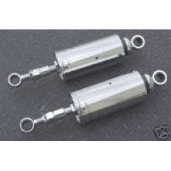 PartzBiz HD MW116-231 - Ultima Chrome Height Adjustable Rear Shocks for 89-99 Harley Softail | 116-231 PartzBiz HD MW116-231 - Ultima Chrome Height Adjustable Rear Shocks for 89-99 Harley Softail | 116-231