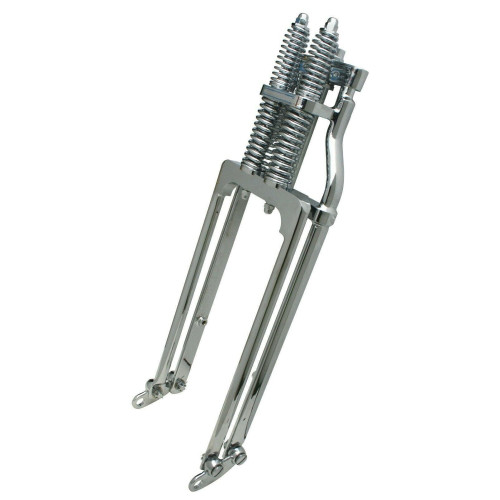 PartzBiz HD: 4401498-Ultima Chrome Stock Length 1" Neck Springer Front End Custom Harley 117-70 PartzBiz HD: 4401498-Ultima Chrome Stock Length 1" Neck Springer Front End Custom Harley 117-70