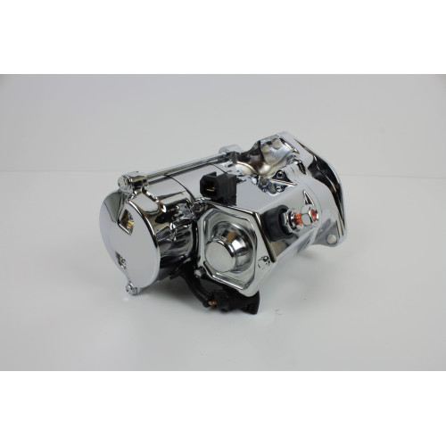 PartzBiz HD: 4401499-Ultima Chrome Thunderfire Heavy Duty 1.4kw Starter Motor Harley 89-06 Angled Post | 70-222 PartzBiz HD: 4401499-Ultima Chrome Thunderfire Heavy Duty 1.4kw Starter Motor Harley 89-06 Angled Post | 70-222
