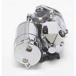 PartzBiz HD MW70-225 - Ultima Chrome Thunderfire Heavy Duty 1.75kw Starter Harley EVO & Twin Cam