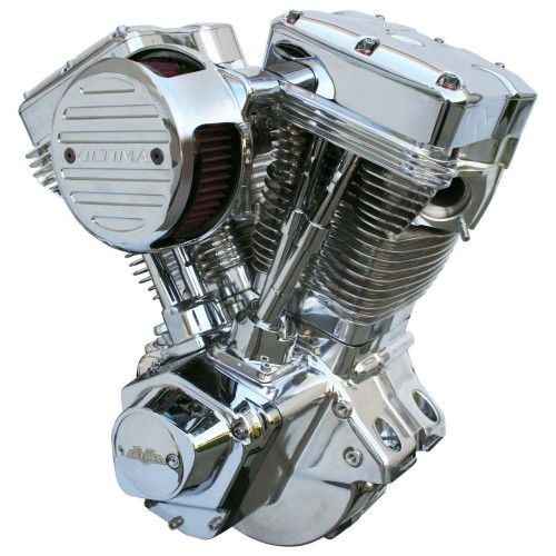 PartzBiz HD: 4401503-Ultima El Bruto 298-258 Chrome 120 Evolution Motor 84-99 Harley Evo Engine dyna softail touring fxr PartzBiz HD: 4401503-Ultima El Bruto 298-258 Chrome 120 Evolution Motor 84-99 Harley Evo Engine dyna softail touring fxr