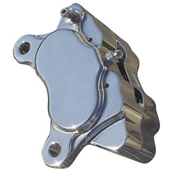PartzBiz HD MW90-675 - Ultima Polished Billet Aluminum 4 Piston Brake Caliper 90-675 Custom Harley touring sportster softail dyna evolution twin cam PartzBiz HD MW90-675 - Ultima Polished Billet Aluminum 4 Piston Brake Caliper 90-675 Custom Harley touring sportster softail dyna evolution twin cam