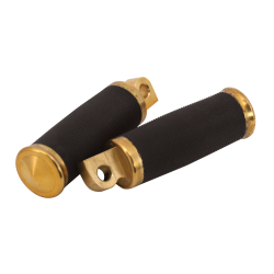 PartzBiz HD MU24029 - V-Factor 24029 Brass Footrests Pegs Rear Seats Chopper Harley Custom Male Mount electra road street glide evo big twin fxr sportster softail slim deluxe fat boy bob PartzBiz HD MU24029 - V-Factor 24029 Brass Footrests Pegs Rear Seats Chopper Harley Custom Male Mount electra road street glide evo big twin fxr sportster softail slim deluxe fat boy bob