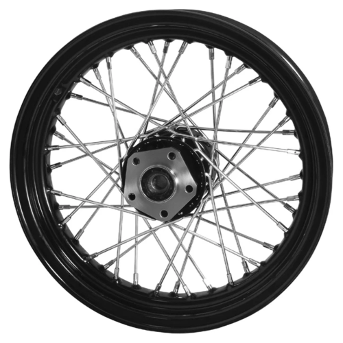 PartzBiz HD: 4401390-V-Factor Black 16x3" 40 Spoke Front or Rear Wheel Harley Shovelhead 73-84 PartzBiz HD: 4401390-V-Factor Black 16x3" 40 Spoke Front or Rear Wheel Harley Shovelhead 73-84