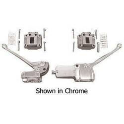 PartzBiz HD MU44720 - V-Factor Black Handlebar Control Kits Harley 72-81 Models 3/4" Bore Master 44720 PartzBiz HD MU44720 - V-Factor Black Handlebar Control Kits Harley 72-81 Models 3/4" Bore Master 44720
