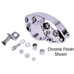 PartzBiz HD MU58760 - V-Factor Chrome Single Piston Rear Caliper OE Rep 44008-80 Harley Big Twin 73-82 PartzBiz HD MU58760 - V-Factor Chrome Single Piston Rear Caliper OE Rep 44008-80 Harley Big Twin 73-82