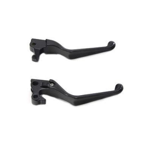 PartzBiz HD: 4401365-V-Twin 26-0983 Black V-Cut Hand Lever Set OE 44992-07 Harley XL 07-13 sportster 883 1200 best for performance upgrade control PartzBiz HD: 4401365-V-Twin 26-0983 Black V-Cut Hand Lever Set OE 44992-07 Harley XL 07-13 sportster 883 1200 best for performance upgrade control
