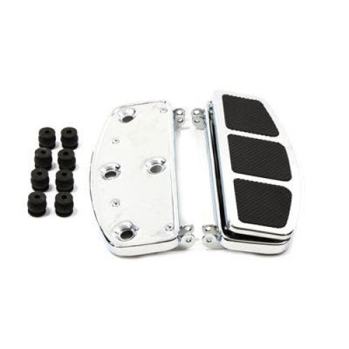 PartzBiz HD: 4401282-V-Twin 27-1054 Billet Chrome Floorboard Foot Rest Board Harley FL 1941-84