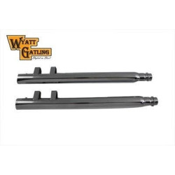 PartzBiz HD VT30-0352 - V-Twin 30-0352 Chrome 2-3/8" x 28" Slip-On Muffler Exhaust Pipe Harley FLT 85-94 Tour Glide