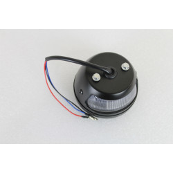 PartzBiz HD VT33-1671 - V-Twin 33-1671 Round Red LED Brake Taillight w/ Tag Light Window 12V Motorcycle Harley Davidson Softail Sportster Dyna Custom Chopper Bobber Upgrade Replacement Small Rear Bolt On Lamp PartzBiz HD VT33-1671 - V-Twin 33-1671 Round Red LED Brake Taillight w/ Tag Light Window 12V Motorcycle Harley Davidson Softail Sportster Dyna Custom Chopper Bobber Upgrade Replacement Small Rear Bolt On Lamp
