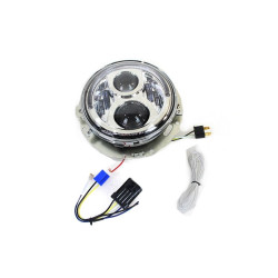 PartzBiz HD VT33-1783 - V-Twin 33-1769 12 Volt LED 7" Headlamp Black Center Stud Harley Panhead FL 49-59 buy electra street glide tail light brake softail touring Bagger Dresser lighting best for cheap davidson phillips PartzBiz HD VT33-1783 - V-Twin 33-1769 12 Volt LED 7" Headlamp Black Center Stud Harley Panhead FL 49-59 buy electra street glide tail light brake softail touring Bagger Dresser lighting best for cheap davidson phillips