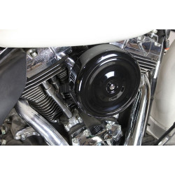PartzBiz HD VT34-0262 - V-Twin 34-0262 Black 8" Round Air Intake Filter Cleaner 50mm Harley FLH 08-16 PartzBiz HD VT34-0262 - V-Twin 34-0262 Black 8" Round Air Intake Filter Cleaner 50mm Harley FLH 08-16