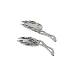 PartzBiz HD VT34-1245 - V-Twin 34-1245 Fireball Mirror Set Billet Chrome Pair Harley Metric 65-Up electra street road glide king softail dyna best for custom chopper bagger skull PartzBiz HD VT34-1245 - V-Twin 34-1245 Fireball Mirror Set Billet Chrome Pair Harley Metric 65-Up electra street road glide king softail dyna best for custom chopper bagger skull