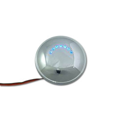 PartzBiz HD VT38-0506 - V-Twin 38-0506 Chrome Fuel Gauge w/ LED Display 08-Up H-D Softail Touring Dyna Best New Gas Monitor Upgrade Replacement PartzBiz HD VT38-0506 - V-Twin 38-0506 Chrome Fuel Gauge w/ LED Display 08-Up H-D Softail Touring Dyna Best New Gas Monitor Upgrade Replacement