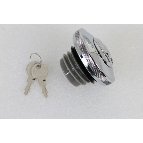 PartzBiz HD: 4401115-V-Twin 38-0665 ฝาปิดแก๊สแบบมีกุญแจโครเมียม หัวกระโหลกแบบมีกุญแจล็อค Harley FX XL 96-Up dyna sportster custom bagger chopper ถังมอเตอร์ไซค์แบบคัสตอม สีดำ ดีที่สุดสำหรับ Harley-Davidson M8 Softail PartzBiz HD: 4401115-V-Twin 38-0665 ฝาปิดแก๊สแบบมีกุญแจโครเมียม หัวกระโหลกแบบมีกุญแจล็อค Harley FX XL 96-Up dyna sportster custom bagger chopper ถังมอเตอร์ไซค์แบบคัสตอม สีดำ ดีที่สุดสำหรับ Harley-Davidson M8 Softail