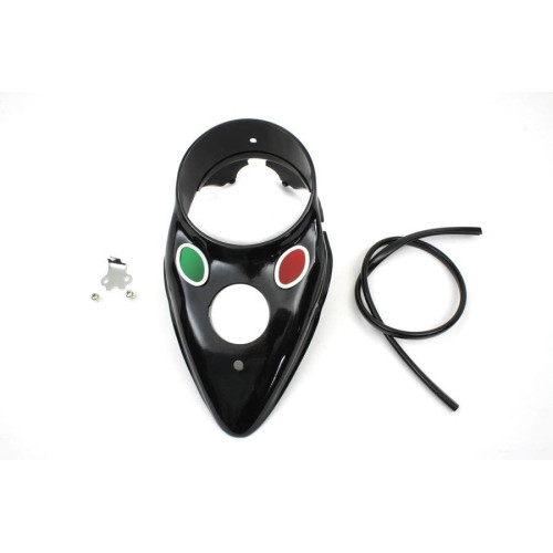 PartzBiz HD: 4401086-V-Twin 39-0446 Black Replica Cateye Dash Panel Harley EL FL WL 39-40 71270-39 custom bagger chopper เครื่องยนต์รถจักรยานยนต์ชุด stock custom black best for Harley-Davidson M8 Softail PartzBiz HD: 4401086-V-Twin 39-0446 Black Replica Cateye Dash Panel Harley EL FL WL 39-40 71270-39 custom bagger chopper เครื่องยนต์รถจักรยานยนต์ชุด stock custom black best for Harley-Davidson M8 Softail