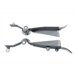 PartzBiz HD VT42-1107 - V-Twin 42-1107 Chrome Saddlebag Filler Panel Kit 06-08 Harley Davidson Street Glide FLHX Touring Tour Bagger Dresser ถุงอาน Custom Vintage รถจักรยานยนต์ Chopper Bike ยืดกระเป๋าอัพเกรดเปลี่ยน PartzBiz HD VT42-1107 - V-Twin 42-1107 Chrome Saddlebag Filler Panel Kit 06-08 Harley Davidson Street Glide FLHX Touring Tour Bagger Dresser ถุงอาน Custom Vintage รถจักรยานยนต์ Chopper Bike ยืดกระเป๋าอัพเกรดเปลี่ยน