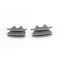 PartzBiz HD VT42-1170 - V-Twin 42-1170 M8 Finned Spark Plug Cover Set Granite 25800062 FLT 17-Up bodywork wind shield deflector davidson electra road street glide king PartzBiz HD VT42-1170 - V-Twin 42-1170 M8 Finned Spark Plug Cover Set Granite 25800062 FLT 17-Up bodywork wind shield deflector davidson electra road street glide king
