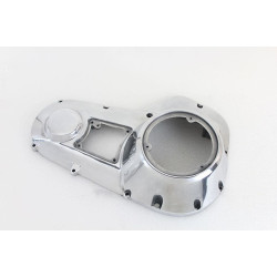 PartzBiz HD VT43-0320 - V-Twin 43-0320 Polished Outer Primary Cover Kit Harley Shovelhead 1982-1984 flh fxr touring chopper custom best for buy Touring Bagger Dyna Super Glide