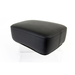 PartzBiz HD VT47-0347 - V-Twin 47-0347 Black Plain Lick n Stick Fender Pillion Pad Black Vinyl Universal custom bagger chopper motorcycle seat passenger comfort best for