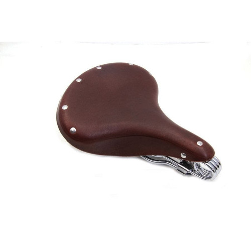 PartzBiz HD: 4401047-V-Twin 47-0611 Corbin Double Steel Saddle Solo Seat Honey Brown Harley F Style PartzBiz HD: 4401047-V-Twin 47-0611 Corbin Double Steel Saddle Solo Seat Honey Brown Harley F Style