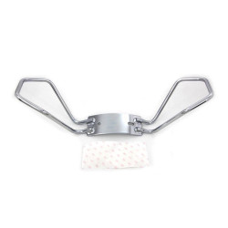 PartzBiz HD VT50-0727 - V-Twin 50-0727 Chrome Passenger Seat Handrail Stock Mount OEM 52400090 Harley FLT '14+ PartzBiz HD VT50-0727 - V-Twin 50-0727 Chrome Passenger Seat Handrail Stock Mount OEM 52400090 Harley FLT '14+