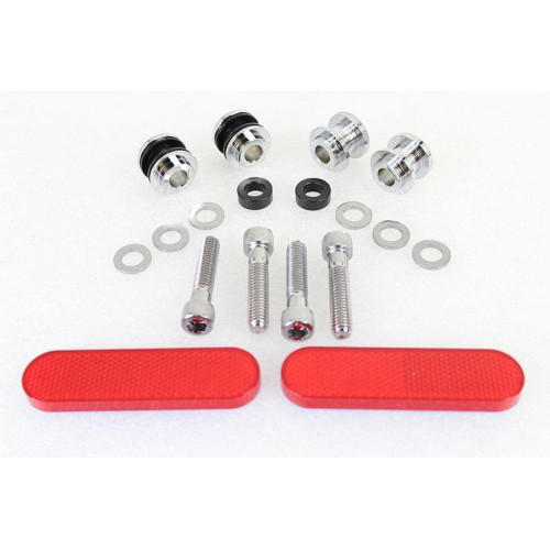 PartzBiz HD: 4400972-V-Twin 50-1690 Chrome Docking Hardware Kit สำหรับ Sissy Bars และ Racks FL FX 18-Up custom bagger chopper ที่นั่งผู้โดยสารรถจักรยานยนต์ความสะดวกสบายที่ดีที่สุดสำหรับ Harley-Davidson M8 Softail FLFB FLFBS FXBR FXBRS 52300376 PartzBiz HD: 4400972-V-Twin 50-1690 Chrome Docking Hardware Kit สำหรับ Sissy Bars และ Racks FL FX 18-Up custom bagger chopper ที่นั่งผู้โดยสารรถจักรยานยนต์ความสะดวกสบายที่ดีที่สุดสำหรับ Harley-Davidson M8 Softail FLFB FLFBS FXBR FXBRS 52300376
