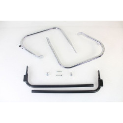 PartzBiz HD VT51-1057 - V-Twin 51-1057 Chrome Rear Engine Bar Complete Set Harley FLH/T 09-13 Custom Bobber Chopper Custom Harley Extension Custom Harley chopper forward pegs highway PartzBiz HD VT51-1057 - V-Twin 51-1057 Chrome Rear Engine Bar Complete Set Harley FLH/T 09-13 Custom Bobber Chopper Custom Harley Extension Custom Harley chopper forward pegs highway