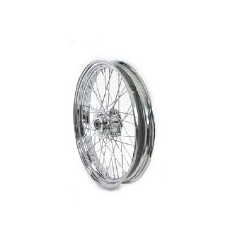 PartzBiz HD: 4400987-V-Twin 52-1212 ล้อหน้าโครเมี่ยม 23” 3/4” แบริ่ง Harley XL FXD 04-05