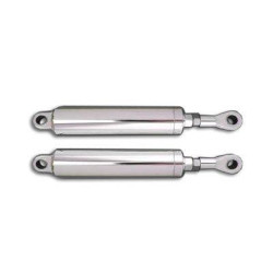 PartzBiz HD VT54-0131 - V-Twin 54-0131 ชุดโช๊คหลัง Billet Slim Fit 11 ” โครเมียม 89-99 Harley Softail FLST FXST PartzBiz HD VT54-0131 - V-Twin 54-0131 ชุดโช๊คหลัง Billet Slim Fit 11 ” โครเมียม 89-99 Harley Softail FLST FXST