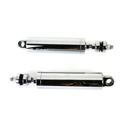 PartzBiz HD VT54-0175 - V-Twin 54-0175 Chrome Billet 11 ” Shock Set 00-17 Harley Davidson Softail FLST FXST มอเตอร์ไซค์แบบเปลี่ยนช่วงล่างเอง PartzBiz HD VT54-0175 - V-Twin 54-0175 Chrome Billet 11 ” Shock Set 00-17 Harley Davidson Softail FLST FXST มอเตอร์ไซค์แบบเปลี่ยนช่วงล่างเอง