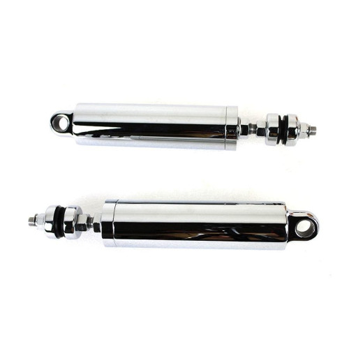PartzBiz HD: 4400952-V-Twin 54-0175 Chrome Billet 11 ” Shock Set 00-17 Harley Davidson Softail FLST FXST มอเตอร์ไซค์แบบเปลี่ยนช่วงล่างเอง PartzBiz HD: 4400952-V-Twin 54-0175 Chrome Billet 11 ” Shock Set 00-17 Harley Davidson Softail FLST FXST มอเตอร์ไซค์แบบเปลี่ยนช่วงล่างเอง
