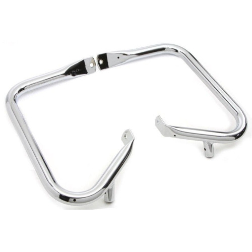 PartzBiz HD: 4400946-V-Twin Chrome Rear Buffalo Frame Engine Crash Guard Bar 97-13 Harley Touring PartzBiz HD: 4400946-V-Twin Chrome Rear Buffalo Frame Engine Crash Guard Bar 97-13 Harley Touring