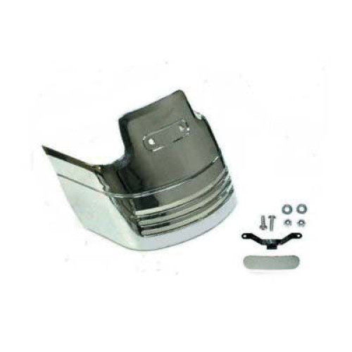 PartzBiz HD: 4400908-ส่วนต่อขยายหลอดไฟ Tri-Bar ของ Chrome Tail V-Twin สำหรับรุ่น Touring ของ Harley ปี 99-'08
