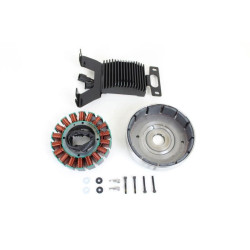 PartzBiz HD VT32-1393 - V-Twin 32-1393 50 Amp Alternator & Regulator Upgrade Kit 14-16 Harley FLTR FLHT charging electrical performance twin cam electra road glide motorcycle parts PartzBiz HD VT32-1393 - V-Twin 32-1393 50 Amp Alternator & Regulator Upgrade Kit 14-16 Harley FLTR FLHT charging electrical performance twin cam electra road glide motorcycle parts