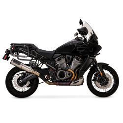 PartzBiz HD VH-16533 - Vance & Hines 16533 Adventure Hi-Output 450 Slip-On Muffler Harley Pan-America