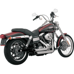 PartzBiz HD VH-17217 - Vance & Hines Chrome Short Shots Staggered for '06-'11 Harley Dyna | 17217 PartzBiz HD VH-17217 - Vance & Hines Chrome Short Shots Staggered for '06-'11 Harley Dyna | 17217