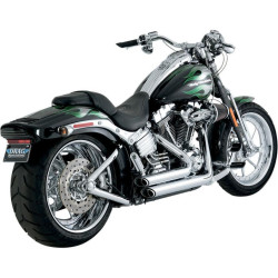 PartzBiz HD VH-17221 - Vance & Hines 17221 ท่อไอเสีย Chrome Shortshots Staggered Harley Softail 86-11 PartzBiz HD VH-17221 - Vance & Hines 17221 ท่อไอเสีย Chrome Shortshots Staggered Harley Softail 86-11