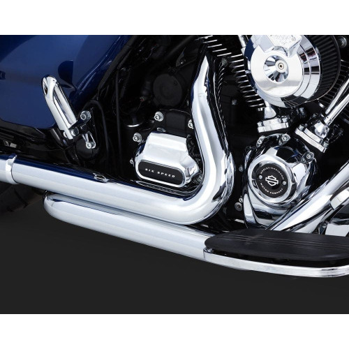 PartzBiz HD: 4400828-Vance & Hines 17651 Chrome Dresser Dual Head Pipes for Harley 17-Up Milwaukee M8 PartzBiz HD: 4400828-Vance & Hines 17651 Chrome Dresser Dual Head Pipes for Harley 17-Up Milwaukee M8